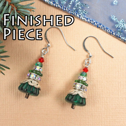 Kit Christmas Tree Earrings, Festive Tree, Holiday earrings, Irina Miech