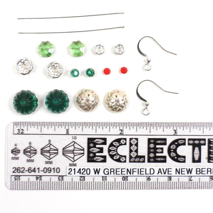 Kit Christmas Tree Earrings, Festive Tree, Holiday earrings, Irina Miech